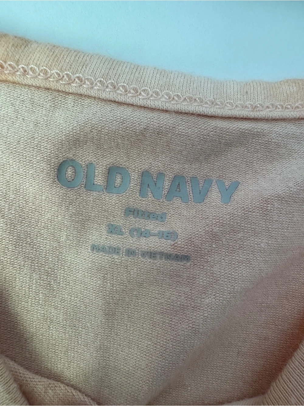 Old Navy Girls Orange Tie-Dye Tank Top